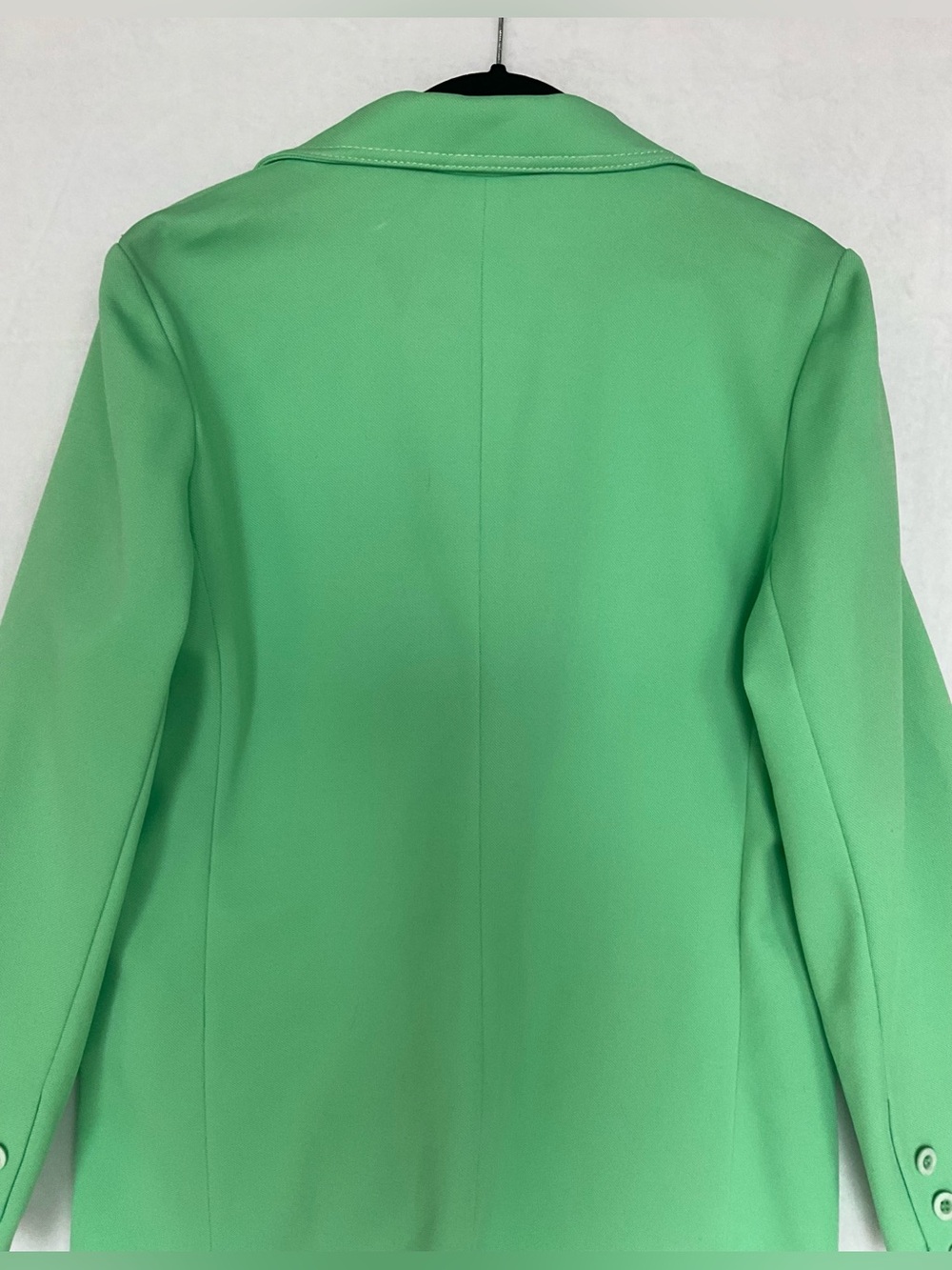 Bright Green Women's Blazer Jacket Sz 14 - Picture 11 of 11